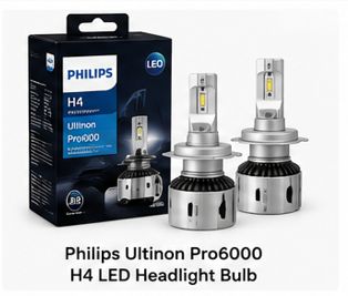 Philips Ultinon Pro6000 H4 LED Headlight Bulb